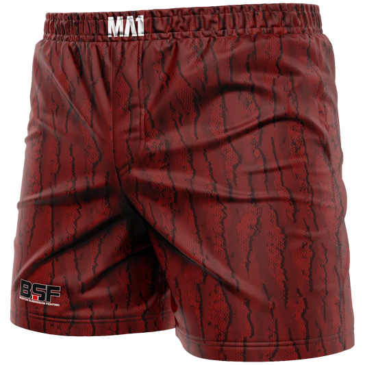 BSF x MA1 Snakeskin Signature Fight Shorts